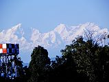 Kathmandu 06 06 Mountain View To North From Kathmandu Airport With Ganesh Himal Salasungo and Yangra Ganesh I Close Up